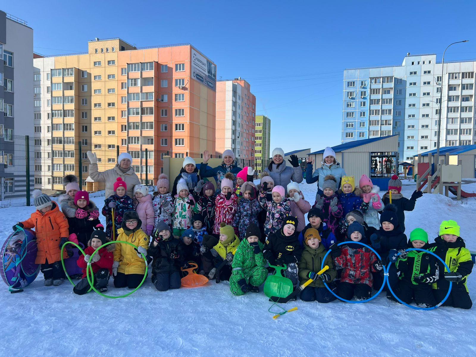 101 лицей. УНИКУМ. Страна зимних игр и развлечений.