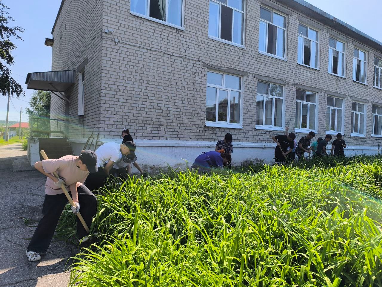 101 лицей. Трудовой лагерь БЭМС.