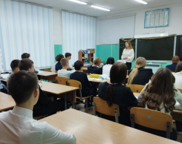 101 лицей. Профориентационные встречи.