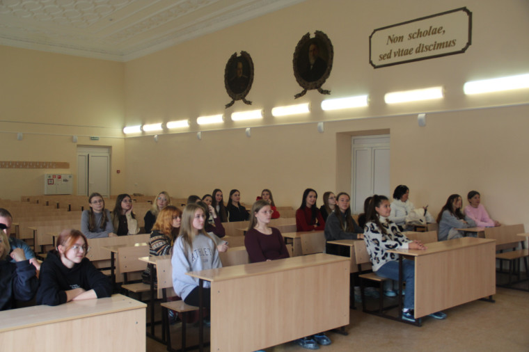 Профориентационная экскурсия в Центр довузовского образования в Самарском государственном медицинском университете.